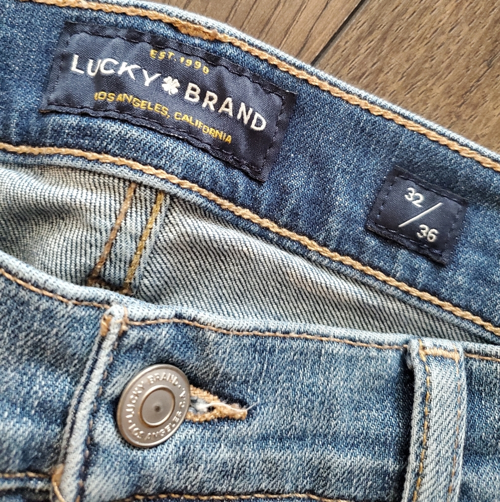 Mens Lucky Brand Jean's W32 410 Athletic Slim